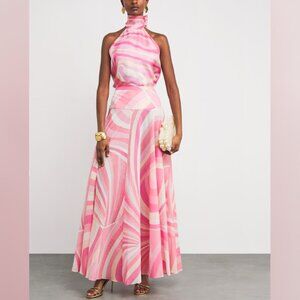 PUCCI Cotton Printed Maxi Skirt